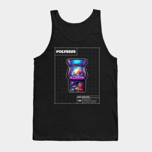 POLYBIUS arcade machine Tank Top